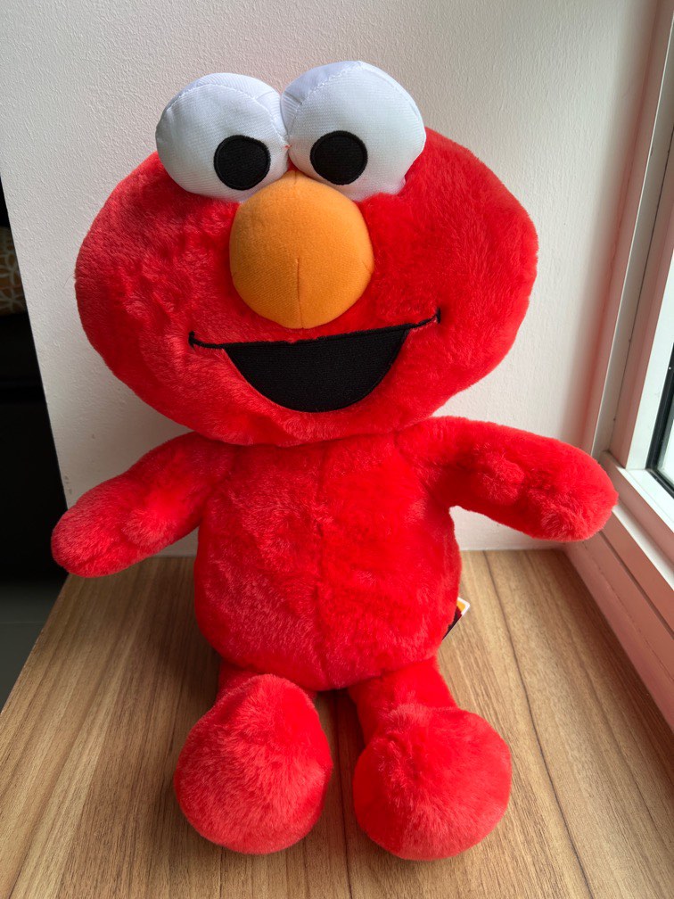 NEW Giant Elmo with tag 49cm, Hobbies & Toys, Toys & Games on Carousell
