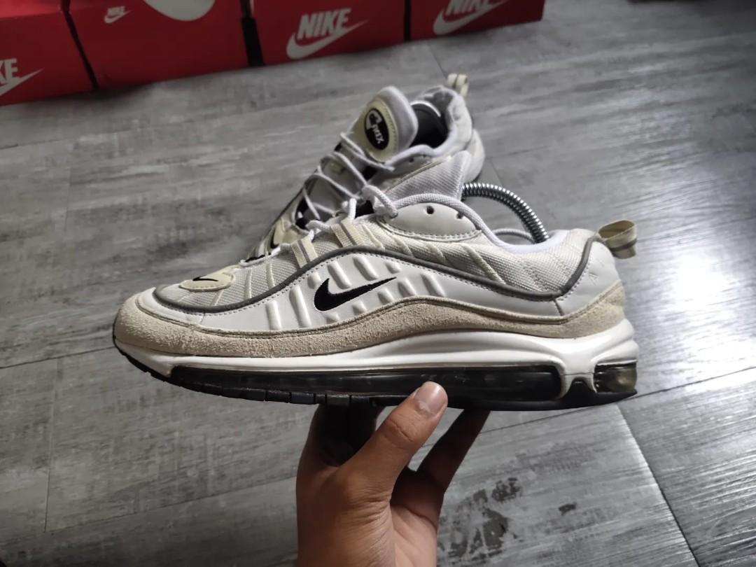 nike air max 98 white fossil