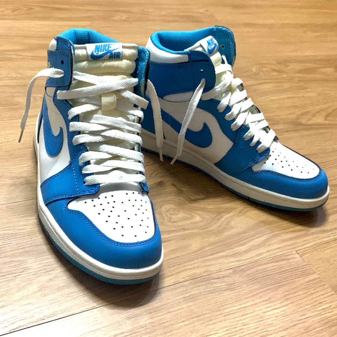 NIKE AJ1 UNC, Men's Fashion, Footwear, Sneakers on Carousell