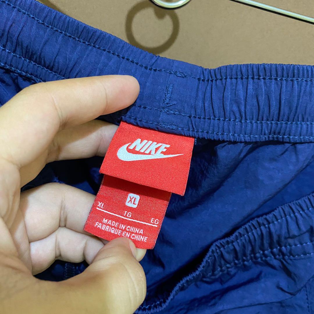 Nike Big Swoosh Nylon Jogger pants, Men's Fashion, Activewear on Carousell