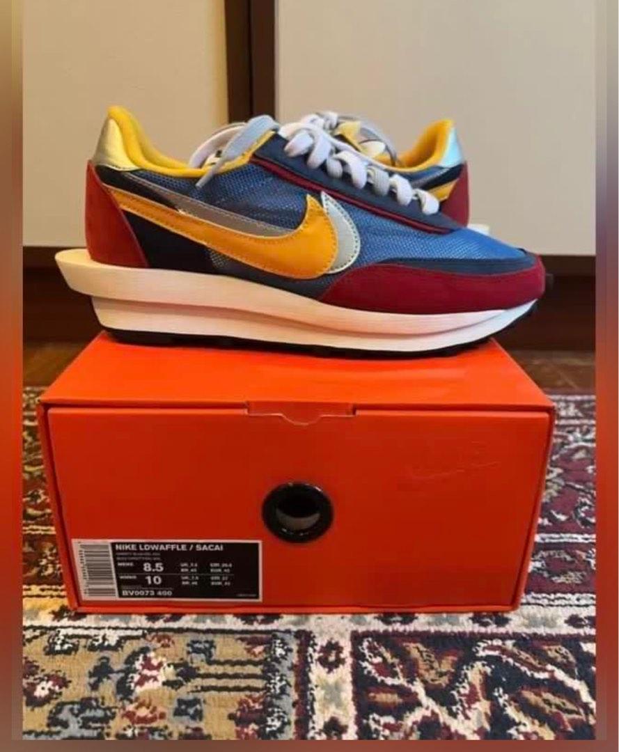 sacai mens x nike ldwaffle varsity blue