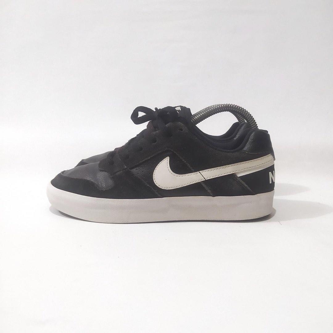 Nike SB Delta Force Vulc Black White, Fesyen Pria, Sepatu , Sneakers di  Carousell