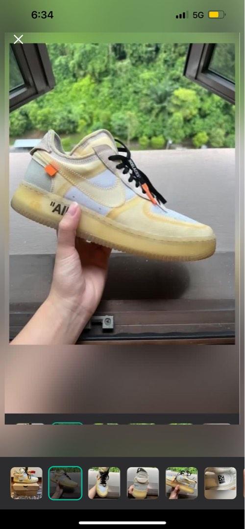 Nike x Off White Off White Air Force 1 AF1 OG The Ten Virgil Abloh OW