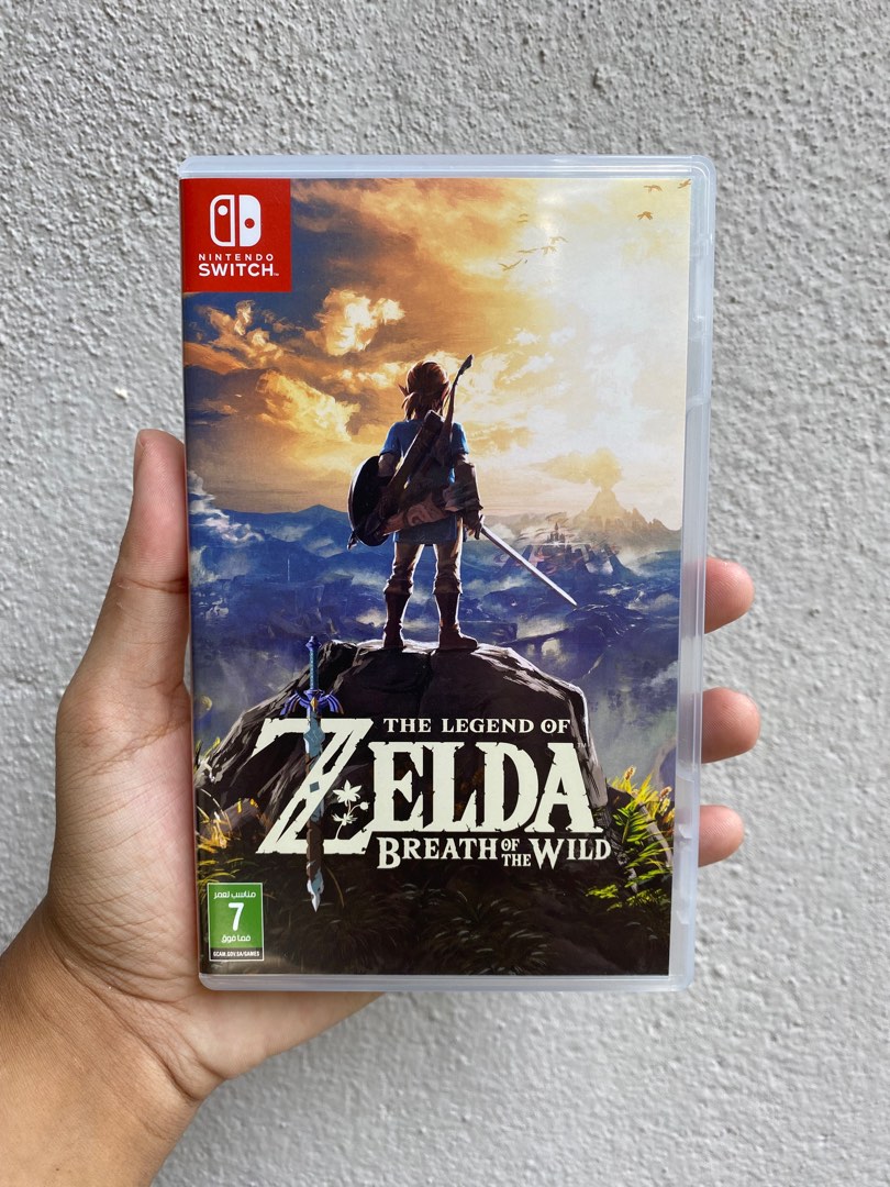 Nintendo Switch Game Zelda Breath Of The Wild, Video Gaming, Video Games, Nintendo on Carousell