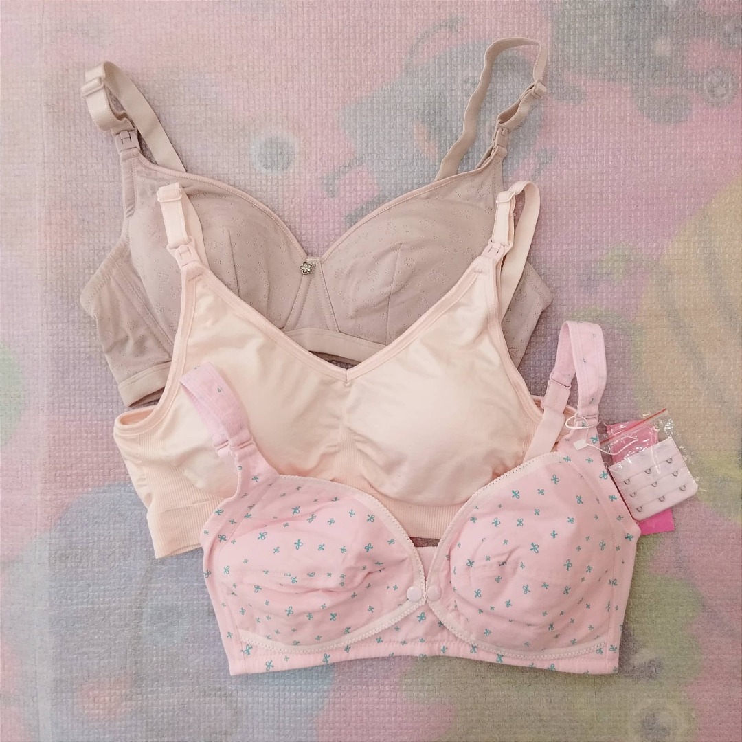 Nursing/Breastfeeding Bras (NEW), Women's Fashion, Maternity wear on Carousell