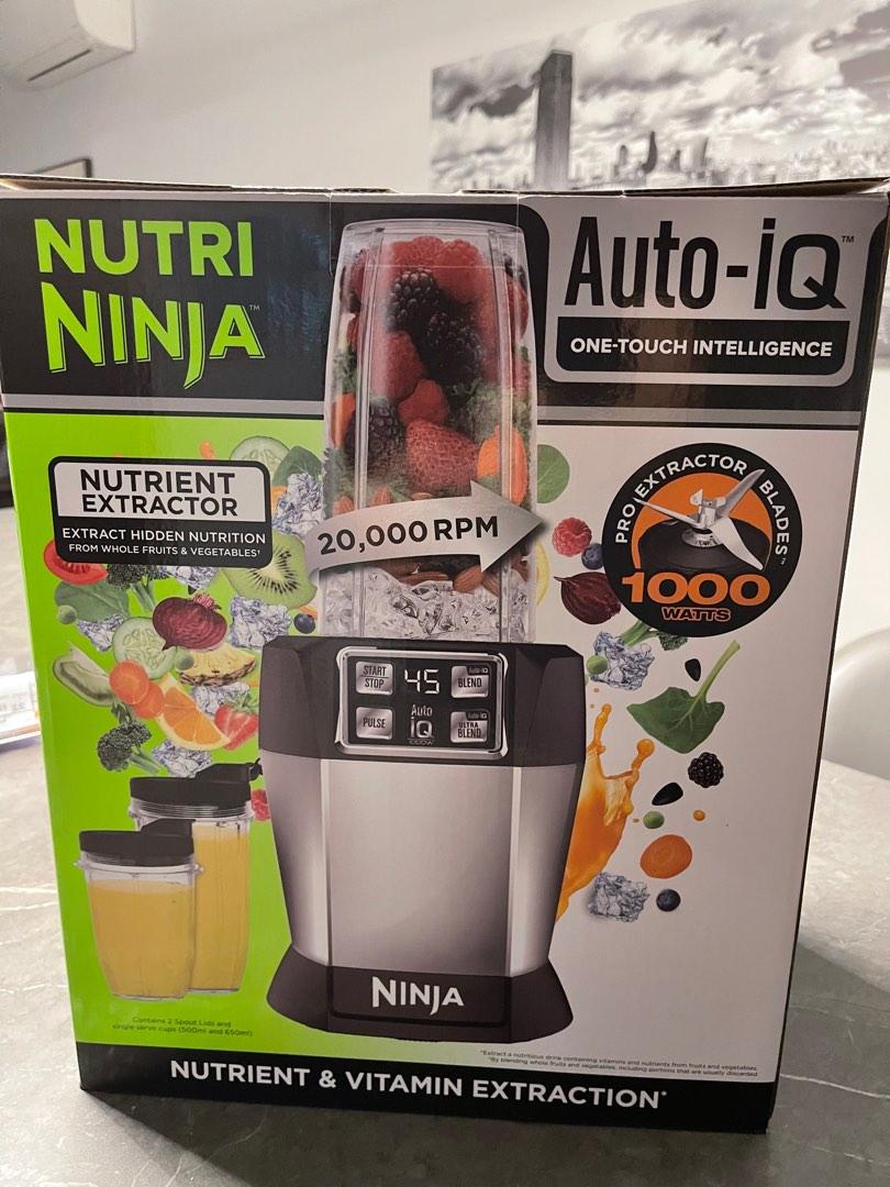 Nutri Ninja AutoiQ juicer, TV & Home Appliances, Kitchen Appliances