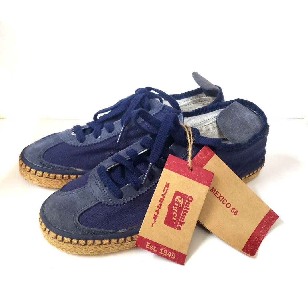 Onitsuka Tiger Mexico 66 Espadrille NAVY Carousell