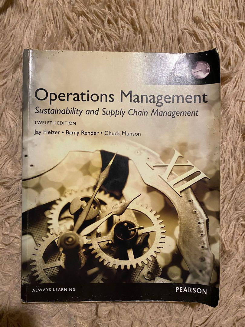 Operations Management 12th edition