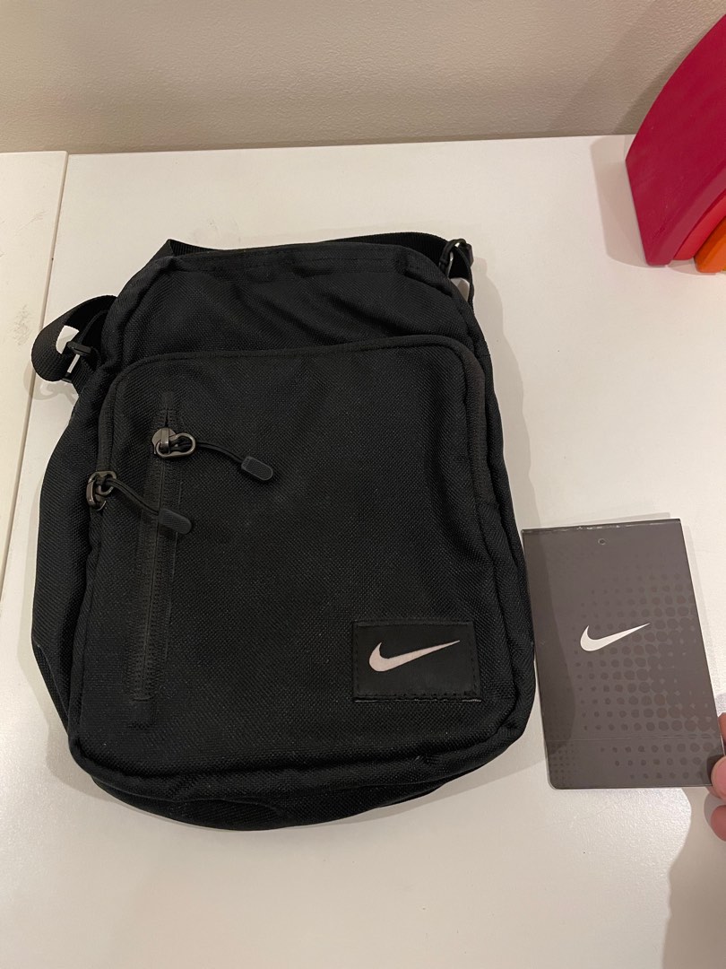 Original Nike Sling body Bag black, Men's Fashion, Bags, Sling Bags on