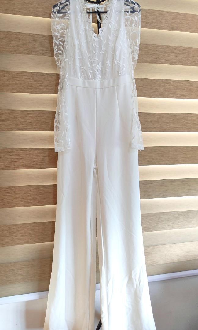 Original Shein Jumpsuits for Civil Wedding/Christening, Women's Fashion