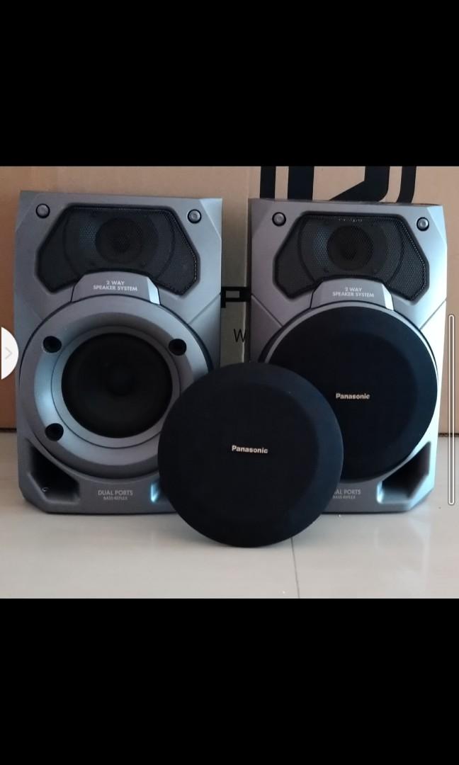 Panasonic SBAK37 speaker system, Audio, Soundbars, Speakers