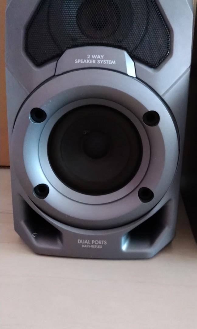 Panasonic SBAK37 speaker system, Audio, Soundbars, Speakers