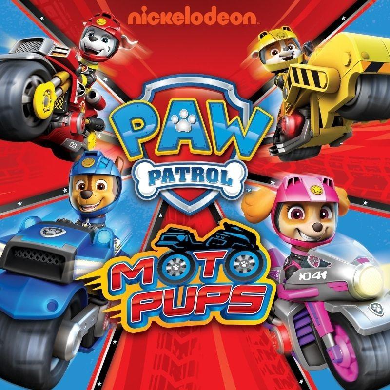 Paw Patrol, Moto Pups Wildcat's Deluxe Pull Back Motorcycle Vehicle with  Wheelie Feature and Toy Figure