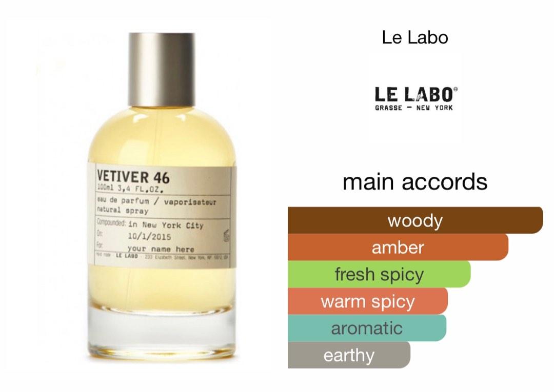 LE LABO VETIVER 46 オードパルファム 100ml Le Labo Vetiver 46