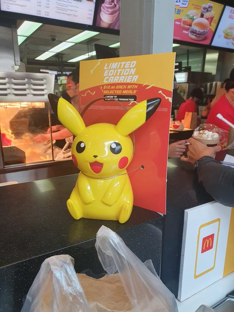 Pikachu Pokemon Mcdonald MCD Carrier, Hobbies & Toys, Toys & Games on