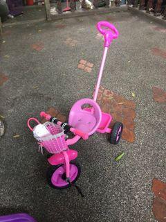 Pink bike for kids