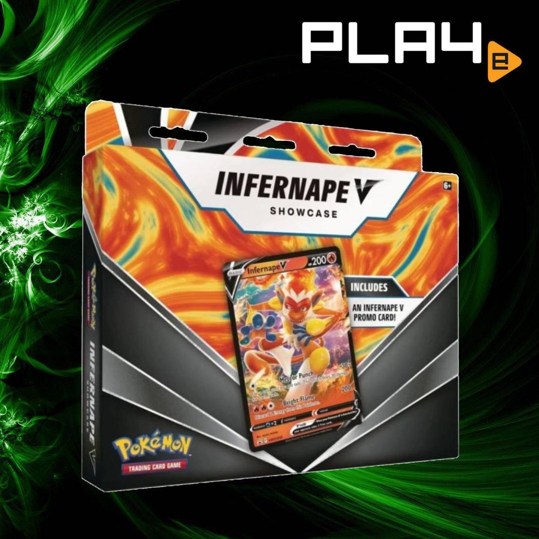 Pokemon TCG Infernape V Showcase Box (7072673) Brand New, Hobbies & Toys,  Toys & Games on Carousell