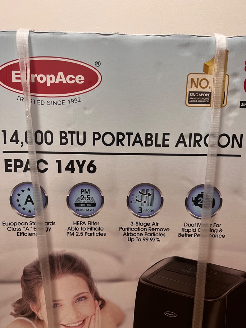 Portable Air Conditioning Unit (Europace), TV & Home Appliances, Air