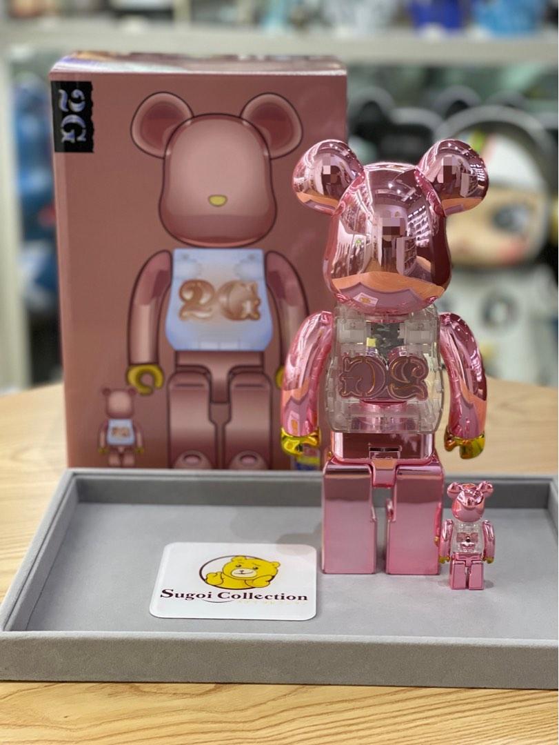 BE@RBRICK PINK GOLD CHROME Ver. 1000％ - キャラクターグッズ