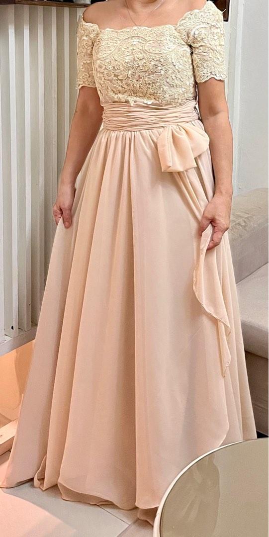 Lace gown for principal sponsor 2025