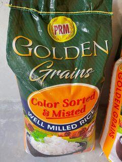 PRM Golden Grains Well Milled Rice 25kg