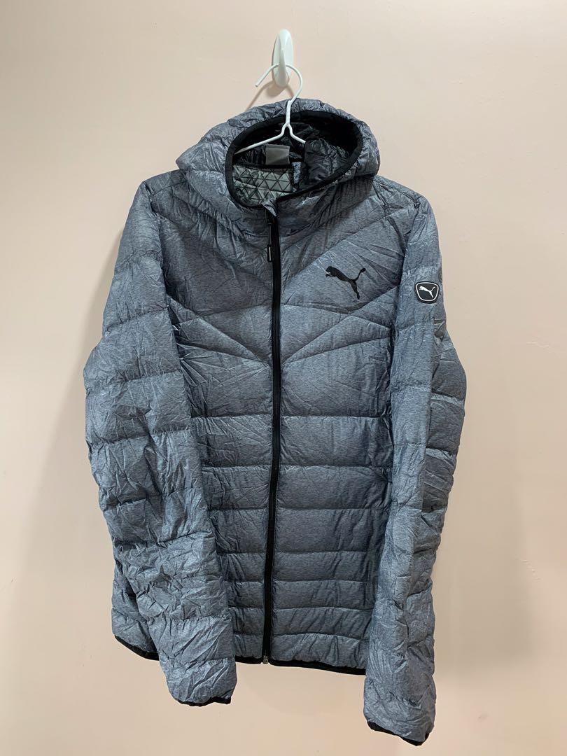 Puma packable online hooded jacket