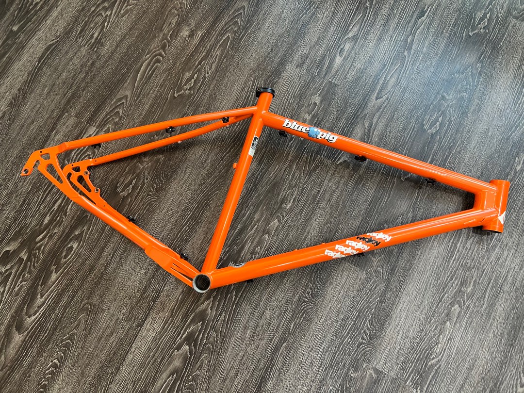 RAGLEY Blue Pig frame only Sports Equipment Bicycles Parts