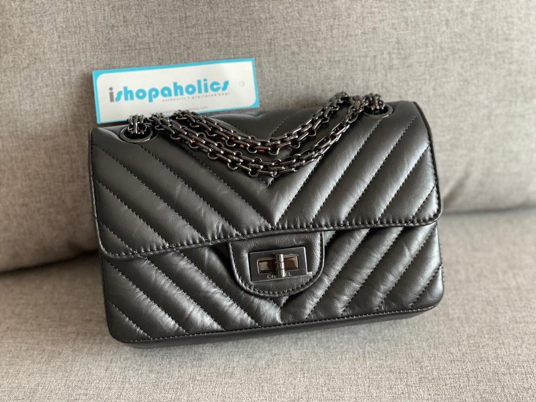 🦄SOLD!! BNIB CHANEL 2.55 So Black Mini Reissue, Women's Fashion, Bags &  Wallets, Purses & Pouches on Carousell