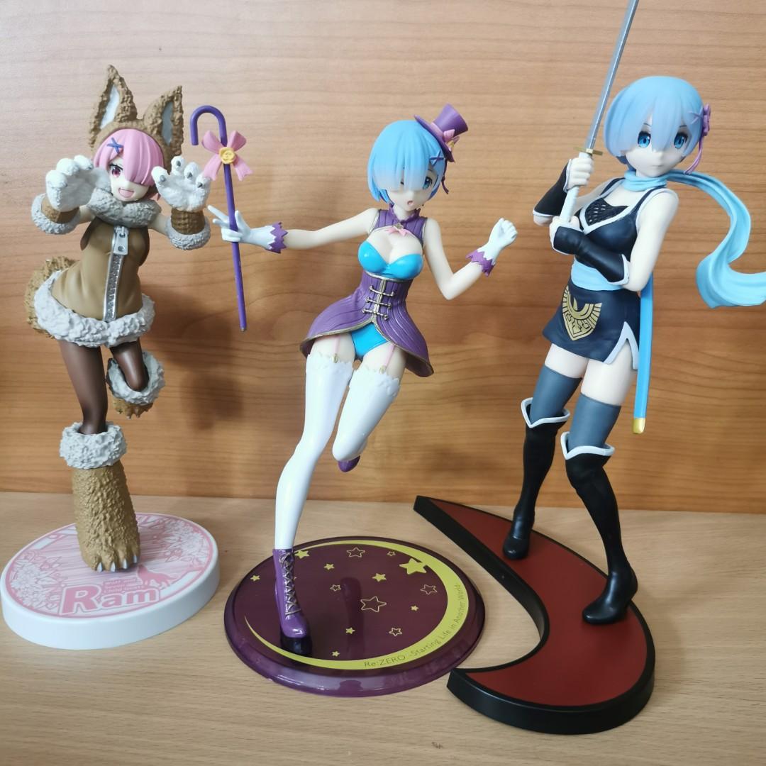 Rem Ram And Emilia Re Zero Figures Hobbies Toys Toys Games On rem-ram-and-emilia-re-zero-figures-hobbies-toys-toys-games-on