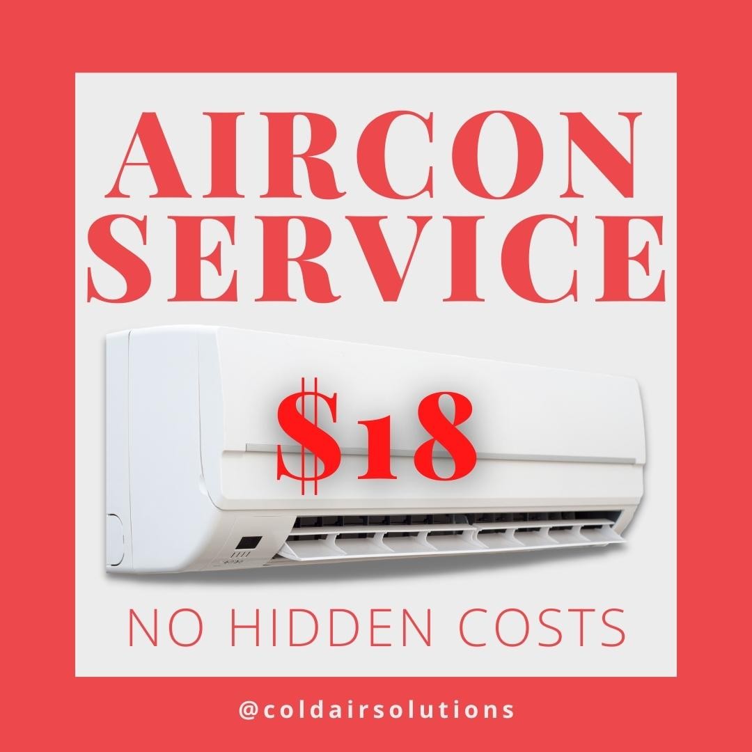 SAME DAY BOOKING Aircon Service Airconditioning Servicing Chemical