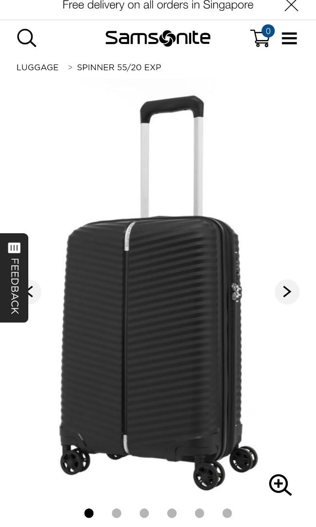 Samsonite varro cheap 25 spinner