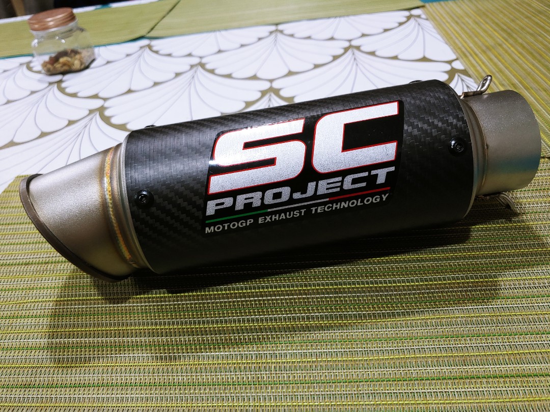 SC Project Slip On Exhaust, Auto Accessories on Carousell