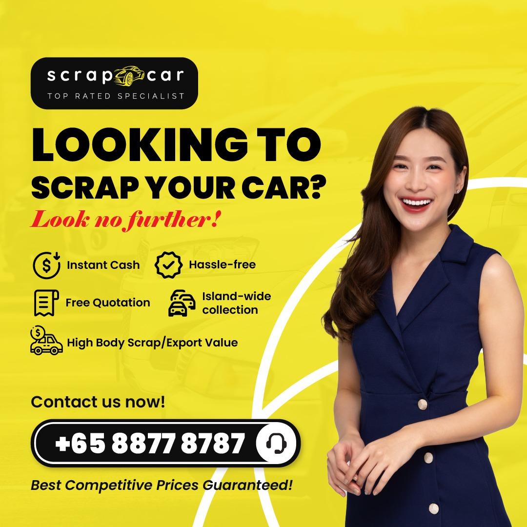 SCRAP/EXPORT YOUR CAR FOR HIGHEST BODY VALUE. LOCAL SCRAPYARD. SCRAP