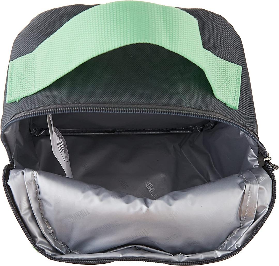 [sg stock] Thermos Mini Lunch Bag, Gray/Mint, Women's Fashion, Bags & Wallets, Backpacks on