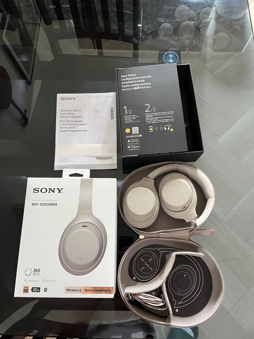 Sony Wh-1000Xm4, Audio, Headphones & Headsets on Carousell