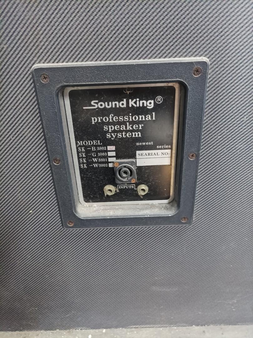 Soundking speaker, Audio, Soundbars, Speakers & Amplifiers on Carousell