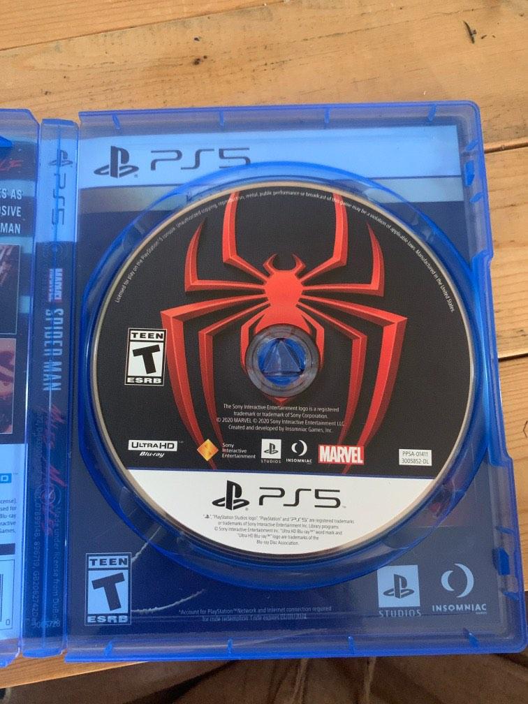 Spiderman Miles Morales PS5, Video Gaming, Video Games, PlayStation on