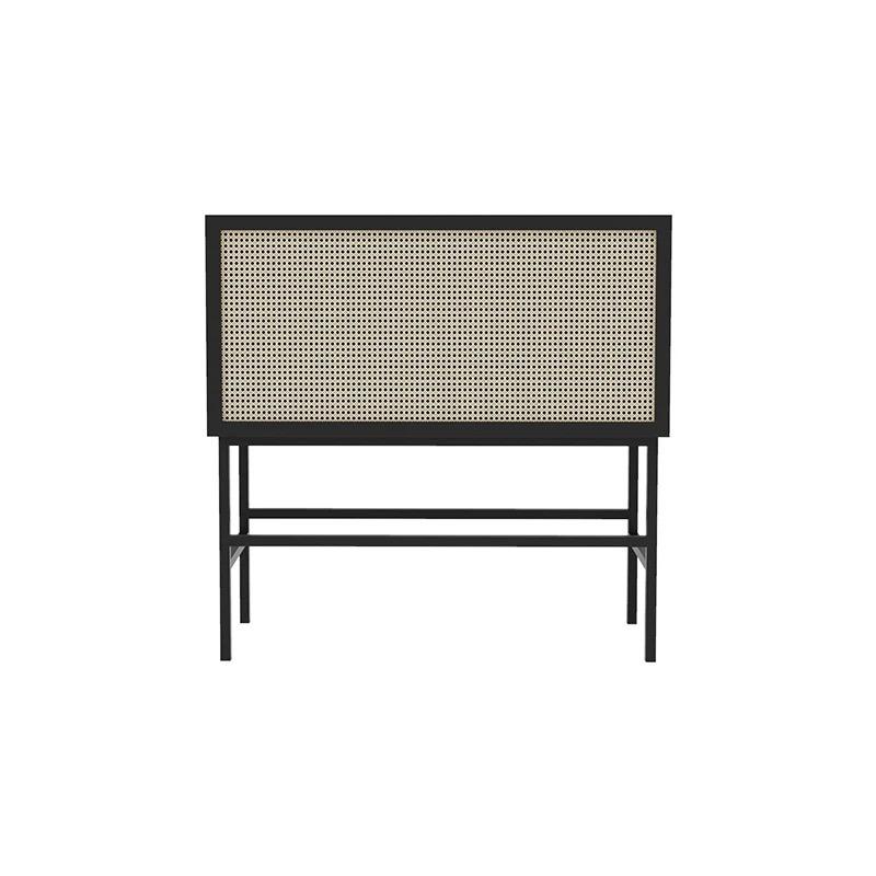 Stanley Rattan Mesh Wide Server, 傢俬＆家居, 傢俬, 書櫃、櫃子及架 - Carousell