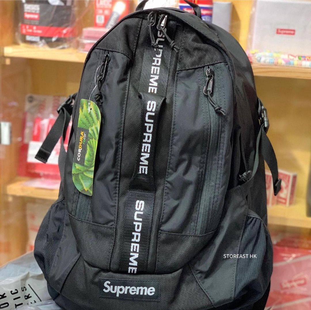 Supreme Puffer Backpack シュプリーム バックパック 黒 - リュック