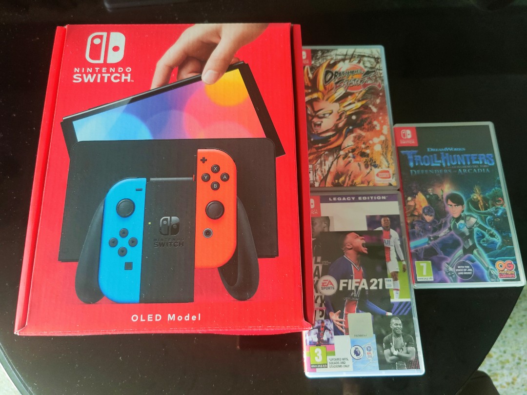Switch OLED Bundle, Video Gaming, Video Game Consoles, Nintendo on
