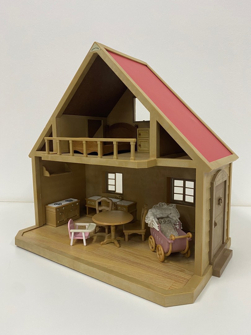 Sylvanian families vintage shop house