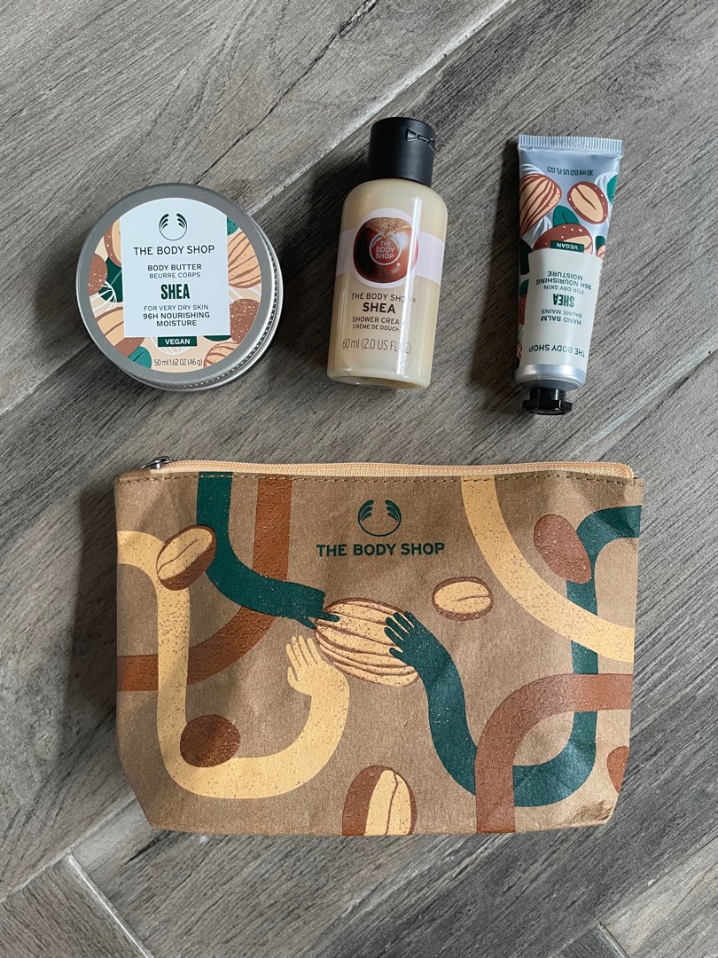 The Body Shop Shea Butter Gift Set (Travel Sized), Beauty & Personal