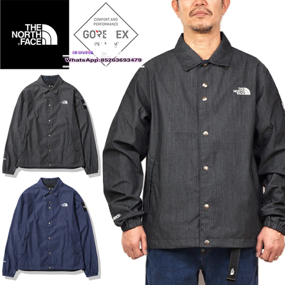 日本代購日版別注The North Face Japan Gore-Tex Denim Coach Jacket 