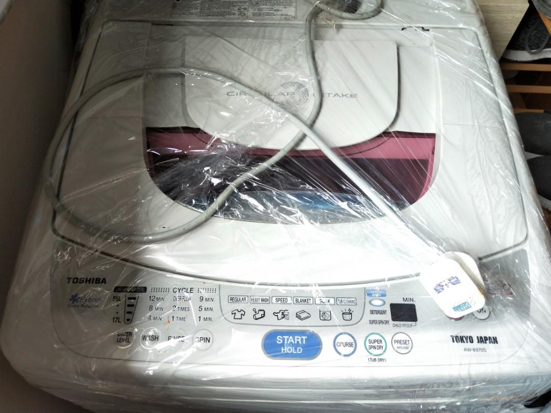 Toshiba Washing Machine for sale, TV & Home Appliances, Washing