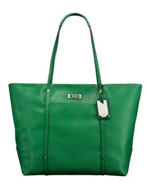 Tumi Villa Kelly Green Q Tote Luxury Bags Wallets on Carousell