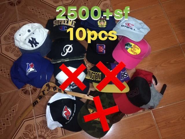 Ukay Caps Bundle (Category: Caps & Hats) located in Davao. Submitted by marjonhdavin (Listing ID 1183514727, Image 1). Description: Price is posted every set.