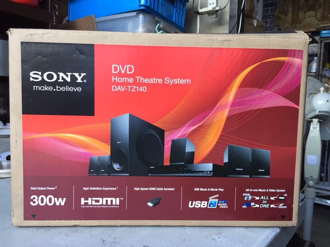 Unused Sony DVD Home Theatre System Set DAVTZ140, TV & Home Appliances