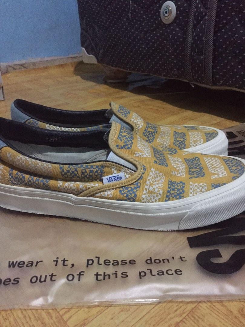 vans slip OG PIG SKIN