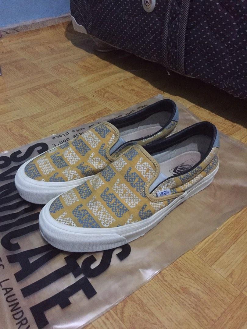 Vans vault og slip on pigskin 2025