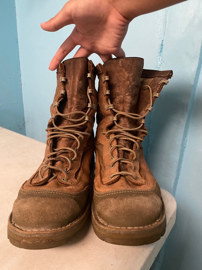 VIBRAM Boots (Danner Men's USMC RAT), Men's Fashion, Footwear, Boots on